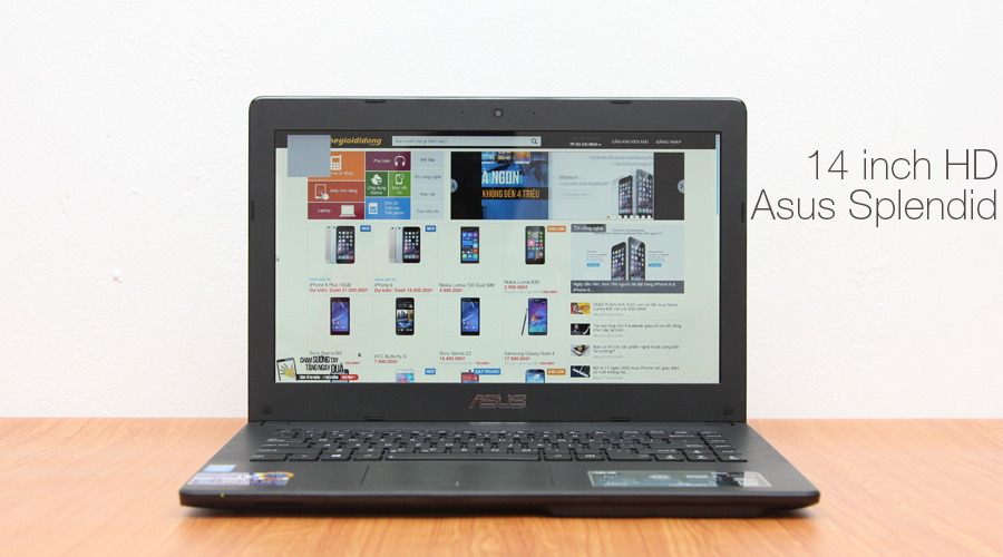 Laptop Asus X452LAV i3 4030U / 2GB / 500GB / Win8.1
